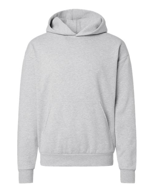 Independent Trading Co. Unisex Avenue Midweight Hooded Sweatshirt - Grey Heather Front