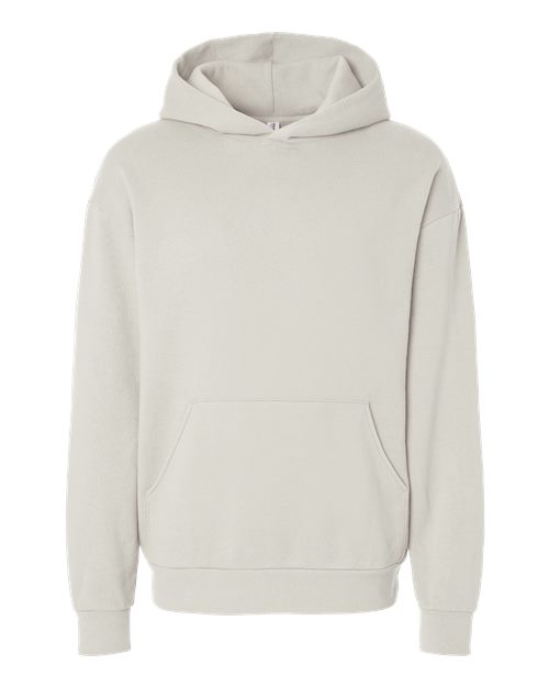 Independent Trading Co. Unisex Avenue Midweight Hooded Sweatshirt - Ivory Front