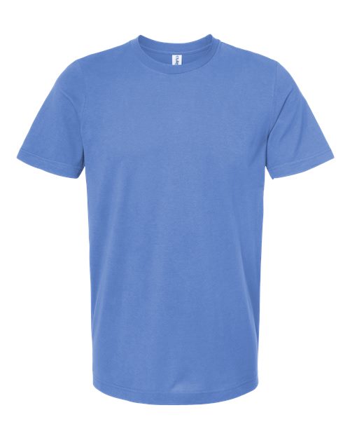 Tultex Combed Cotton T-Shirt - Columbia Blue Front