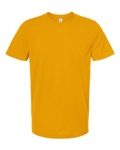 Tultex Combed Cotton T-Shirt - Gold Front