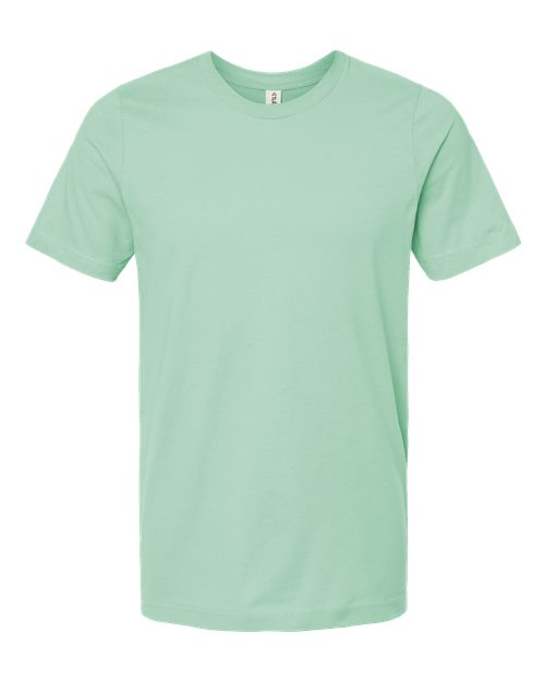 Tultex Combed Cotton T-Shirt - Light Mint Front