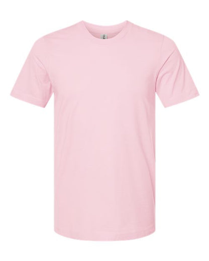 Tultex Combed Cotton T-Shirt - Light Pink Front
