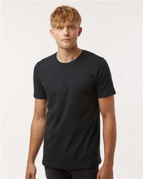 Tultex Unisex Combed CVC T-Shirt - Model Front