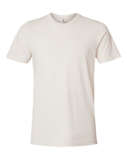 Tultex Unisex Combed CVC T-Shirt - Heather Vintage Natural Front