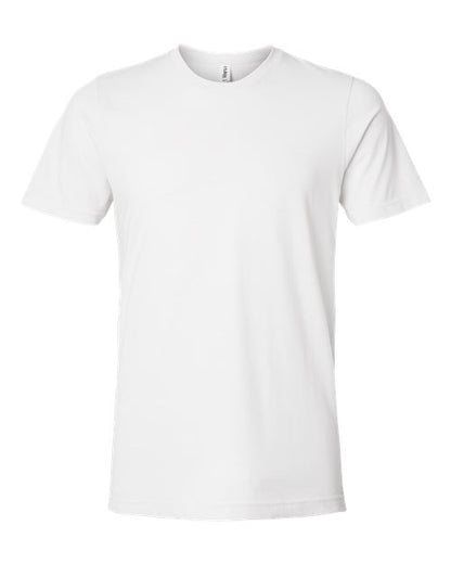 Tultex Unisex Combed CVC T-Shirt - Solid White Front