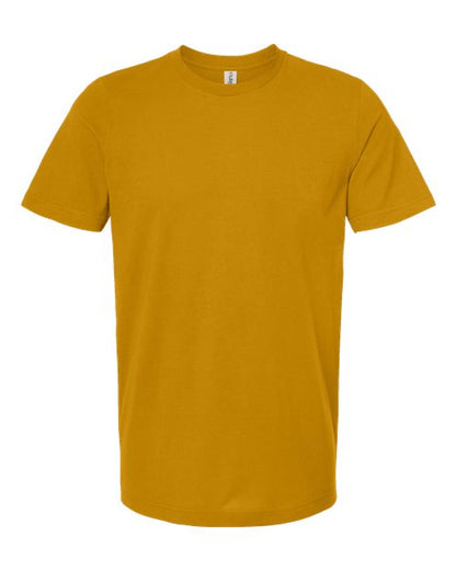 Tultex Combed Cotton T-Shirt - Mustard Front