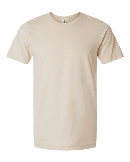 Tultex Unisex Combed CVC T-Shirt - Heather Cream Front