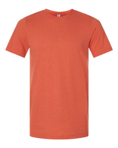 Tultex Unisex Combed CVC T-Shirt - Heather Orange Front
