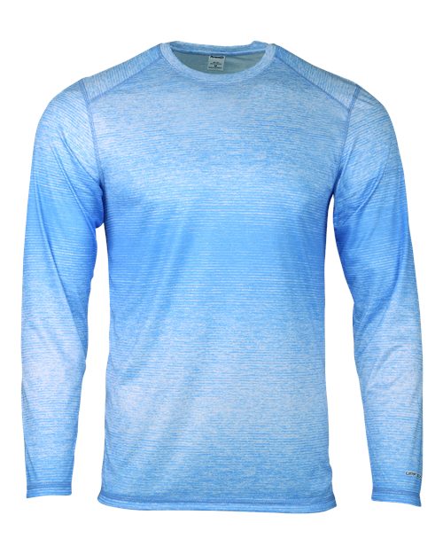 Paragon Men's Mirage Performance Long Sleeve T-Shirt - Light Blue Front