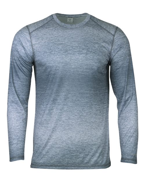 Paragon Men's Mirage Performance Long Sleeve T-Shirt - Steel Front