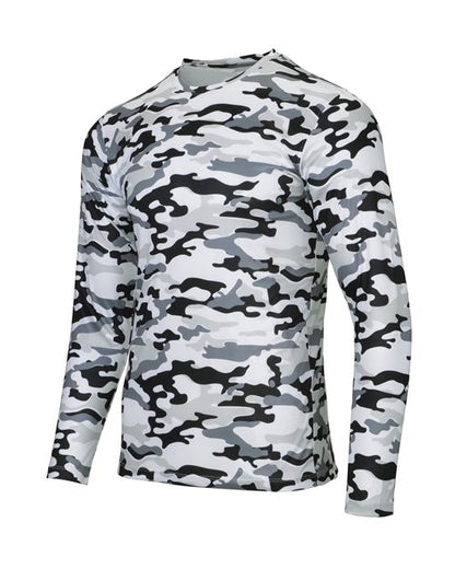 Paragon Men's Woodland Performance Long Sleeve T-Shirt - Side