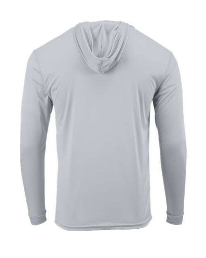 Paragon Youth Bahama Performance Hooded Long Sleeve T-Shirt - Back