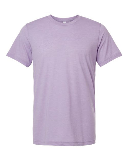 BELLA + CANVAS Triblend Tee - Dark Lavender Triblend Front