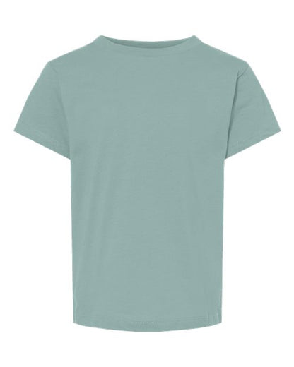 BELLA + CANVAS Toddler Jersey Tee - Dusty Blue Front