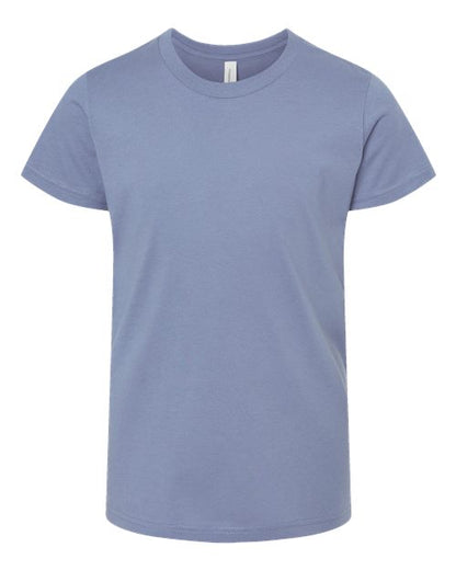 BELLA + CANVAS Youth Jersey Tee - Lavender Blue Front