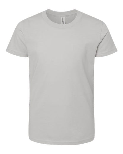 BELLA + CANVAS Youth Jersey Tee - Solid Athletic Grey Front