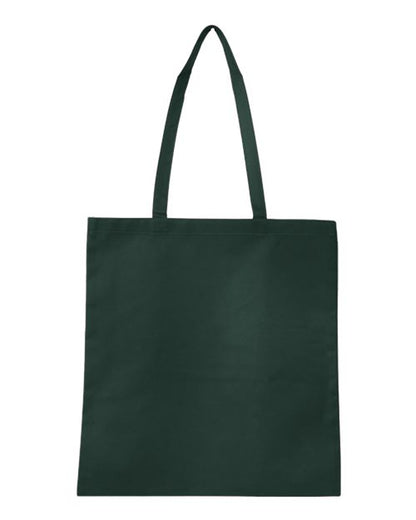 Q-Tees Non-Woven Tote Bag - Forest Green Front
