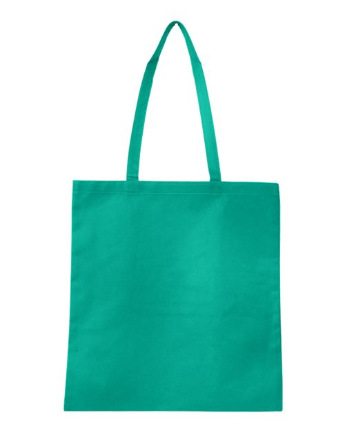 Q-Tees Non-Woven Tote Bag - Kelly Green Front