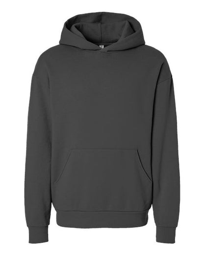 Independent Trading Co. Unisex Avenue Midweight Hooded Sweatshirt - Pigment Black Front