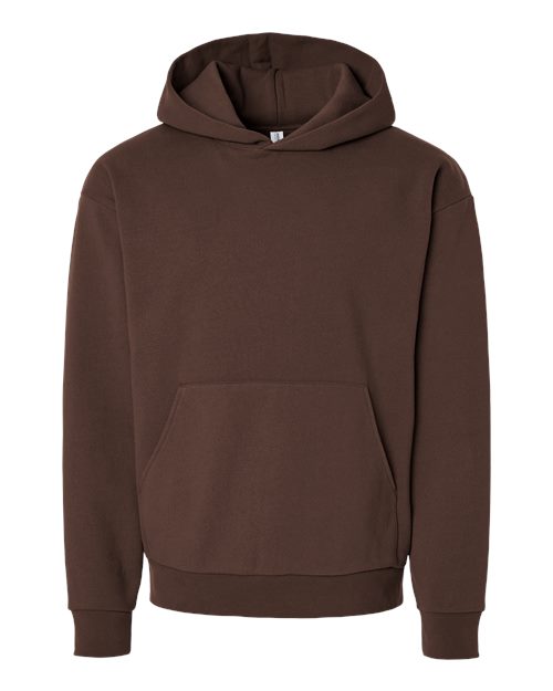 Independent Trading Co. Unisex Mainstreet Heavyweight Hooded Sweatshirt - Brown Front