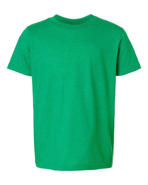 Tultex Youth Fine Jersey T-Shirt - Heather Kelly Front