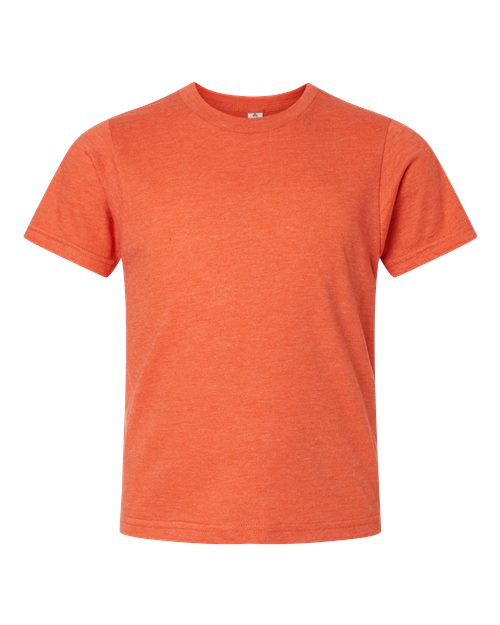 Tultex Youth Fine Jersey T-Shirt - Heather Orange Front