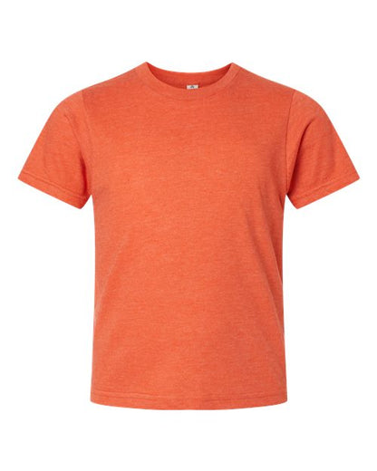 Tultex Youth Fine Jersey T-Shirt - Heather Orange Front
