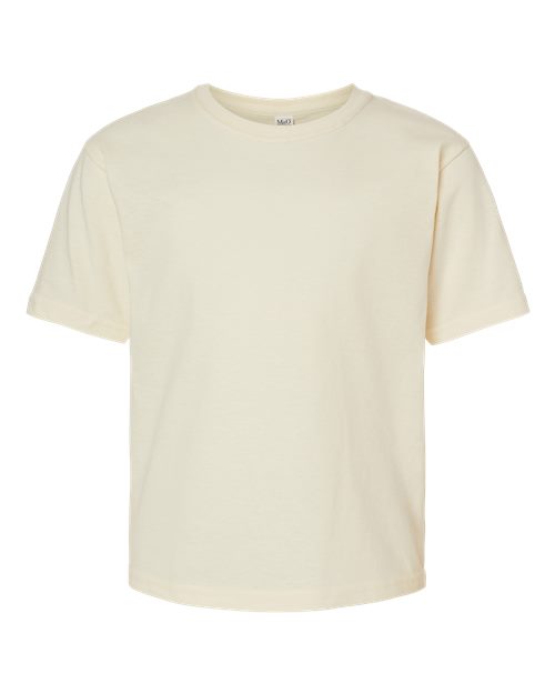 M&O Youth Gold Soft Touch T-Shirt - Natural Front