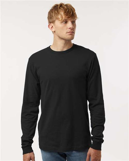 Tultex Unisex Fine Jersey Long Sleeve T-Shirt - Model Front