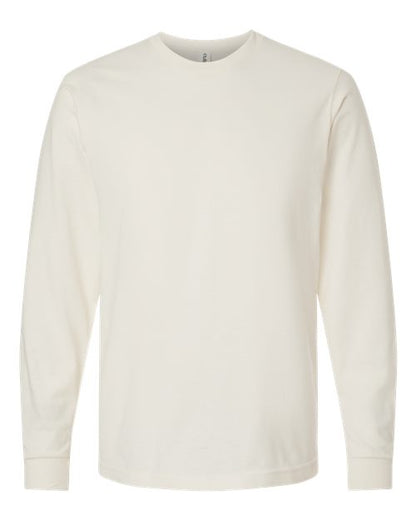 Tultex Unisex Fine Jersey Long Sleeve T-Shirt - Natural Front