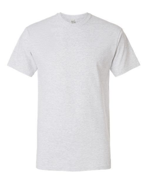 M&O Men's Gold Soft Touch T-Shirt - Ash Front