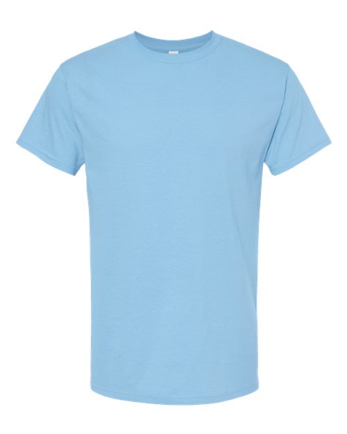 M&O Men's Gold Soft Touch T-Shirt - Sky Front