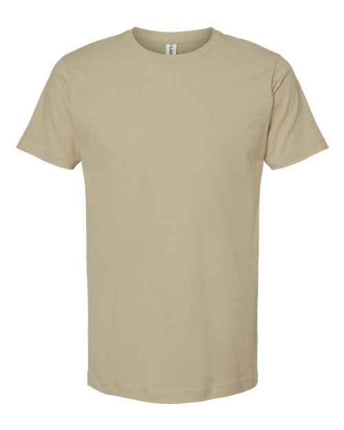 Tultex Unisex Fine Jersey T-Shirt - Sand Front