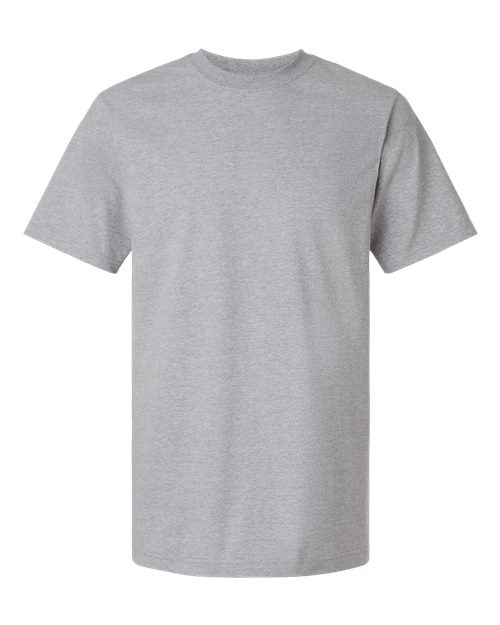Tultex Unisex Heavyweight Street T-Shirt - Heather Grey Front