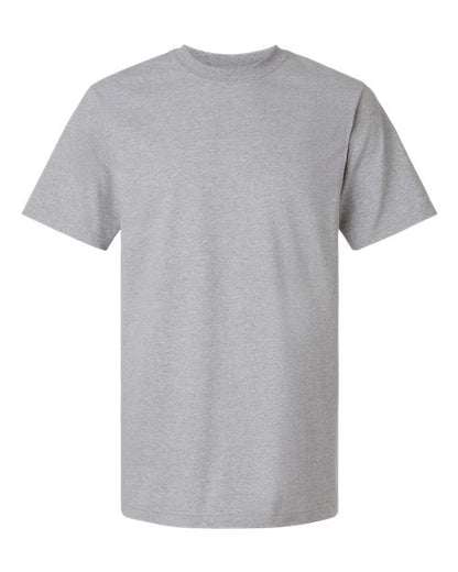 Tultex Unisex Heavyweight Street T-Shirt - Heather Grey Front