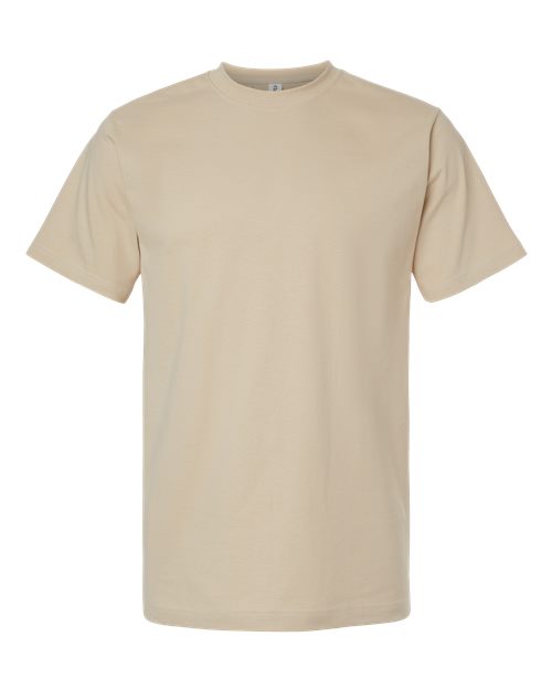 Tultex Unisex Heavyweight Street T-Shirt - Sand Front
