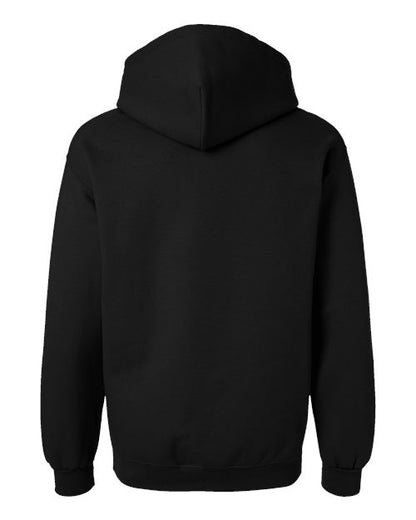 Unisex Hammer™ Maxweight Hooded Sweatshirt - Pitch Black Back