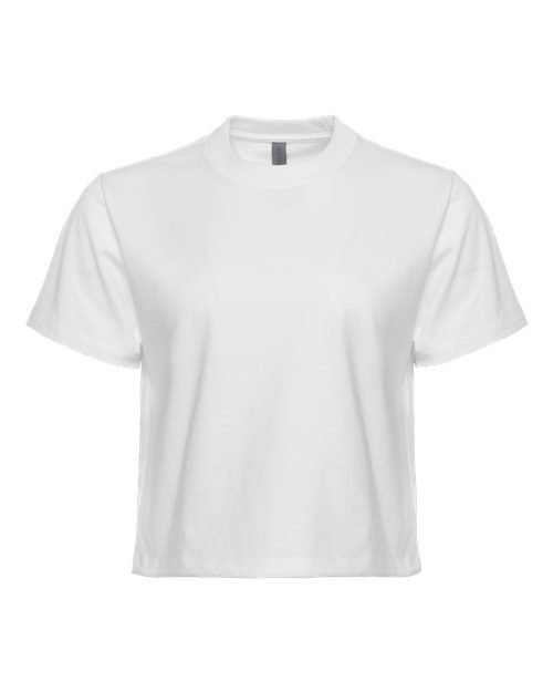 Next Level Women's Heavyweight Boxy Tee - Bone Front