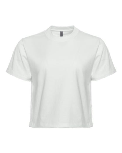 Next Level Women's Heavyweight Boxy Tee - Bone Front