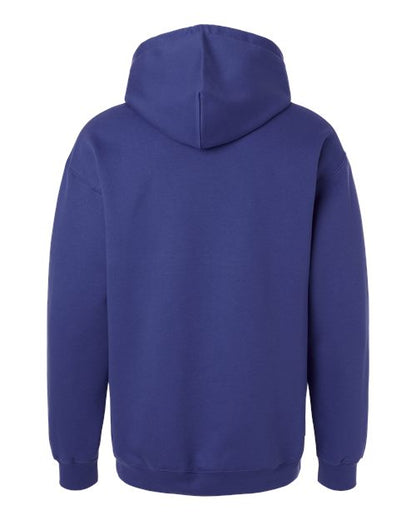 Unisex Softstyle® Midweight Hooded Sweatshirt - Cobalt Back
