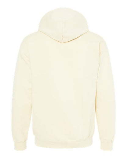 Unisex Softstyle® Midweight Hooded Sweatshirt - Off White Back