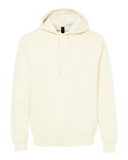 Gildan Unisex Softstyle® Midweight Hooded Sweatshirt - Off White Front