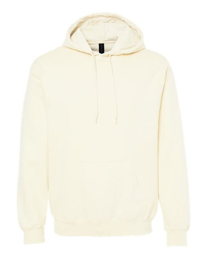 Gildan Unisex Softstyle® Midweight Hooded Sweatshirt - Off White Front