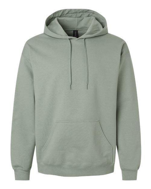 Unisex Softstyle® Midweight Hooded Sweatshirt - Sage Front