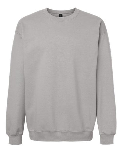 Unisex Softstyle® Midweight Crewneck Sweatshirt - Cement Front