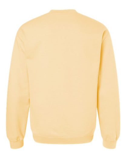 Unisex Softstyle® Midweight Crewneck Sweatshirt - Yellow Haze Back