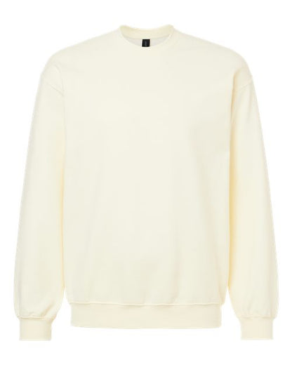 Gildan Unisex Softstyle® Midweight Crewneck Sweatshirt - Off White Front