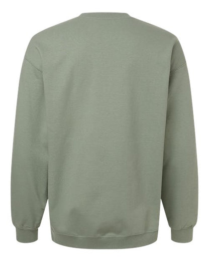 Unisex Softstyle® Midweight Crewneck Sweatshirt - Sage Back