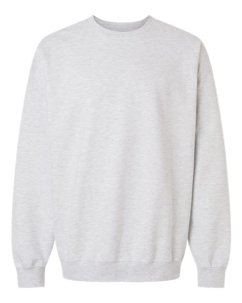 Gildan Unisex Softstyle® Midweight Crewneck Sweatshirt - Ash Front