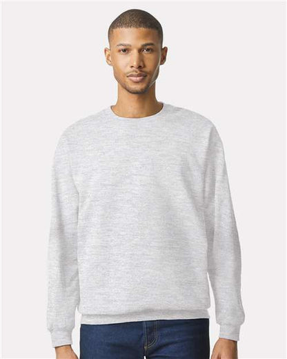 Gildan Unisex Softstyle® Midweight Crewneck Sweatshirt - Model Front